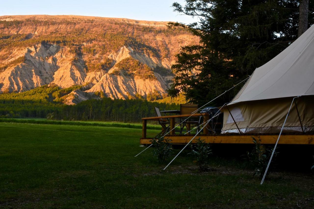 Glamping At Camping La Source Saint-Pierre-d'Argencon ภายนอก รูปภาพ